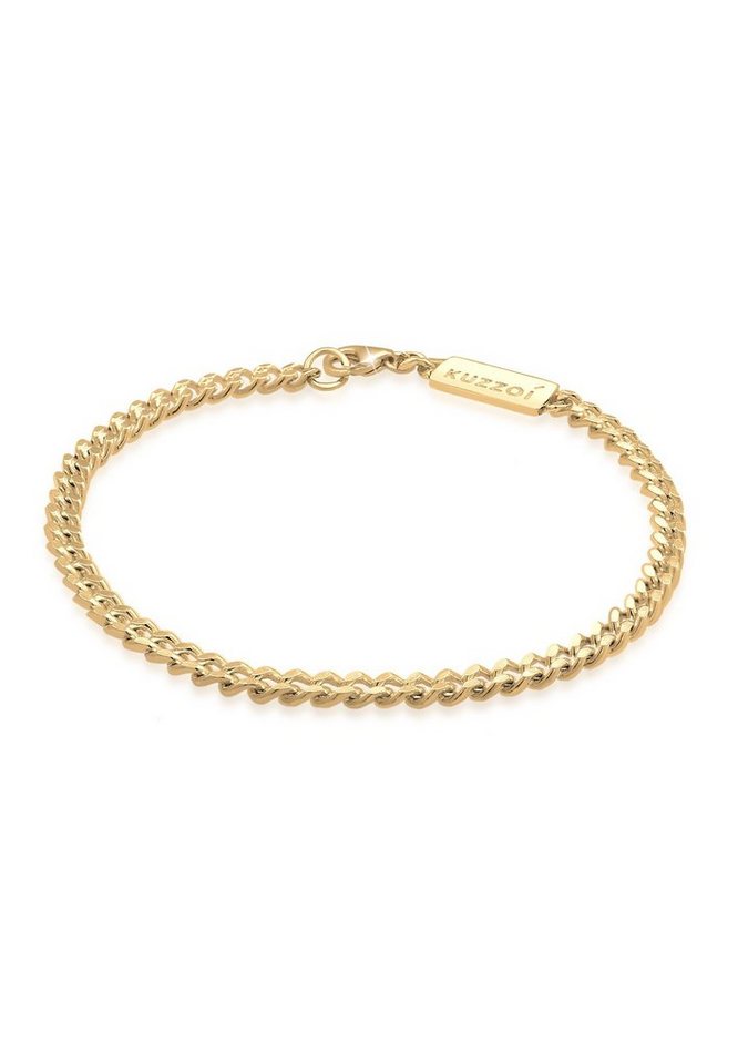 Kuzzoi Silberarmband Herren Panzer Massiv 925 Silber von Kuzzoi