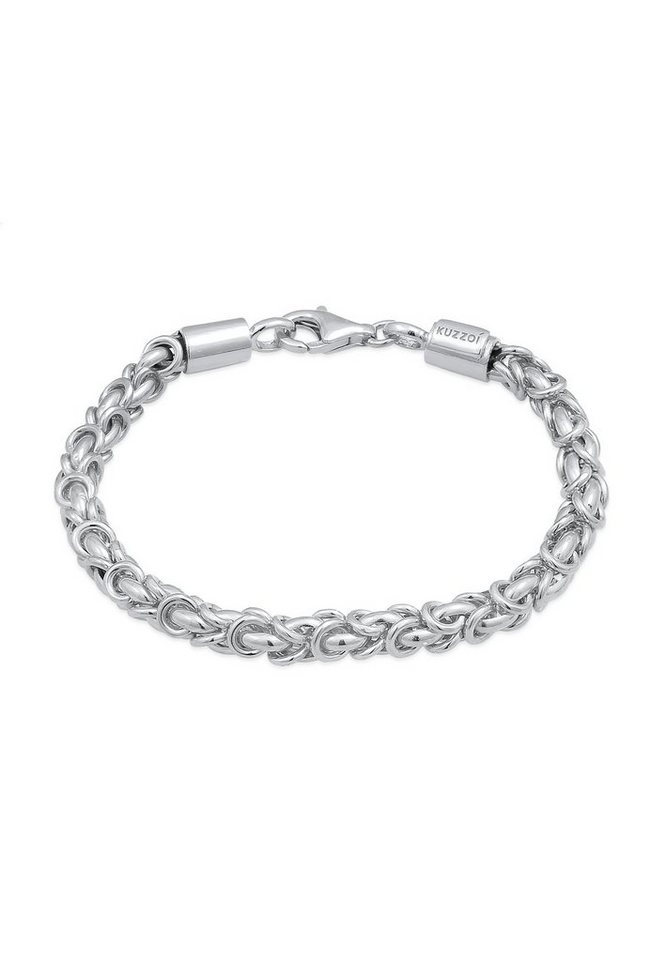 Kuzzoi Silberarmband Königskette Klassik 925 Silber von Kuzzoi