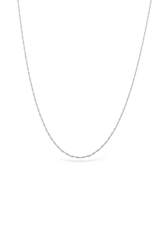 Kuzzoi Silberkette Basic Gliederkette Gedreht 925 Sterling Silber von Kuzzoi
