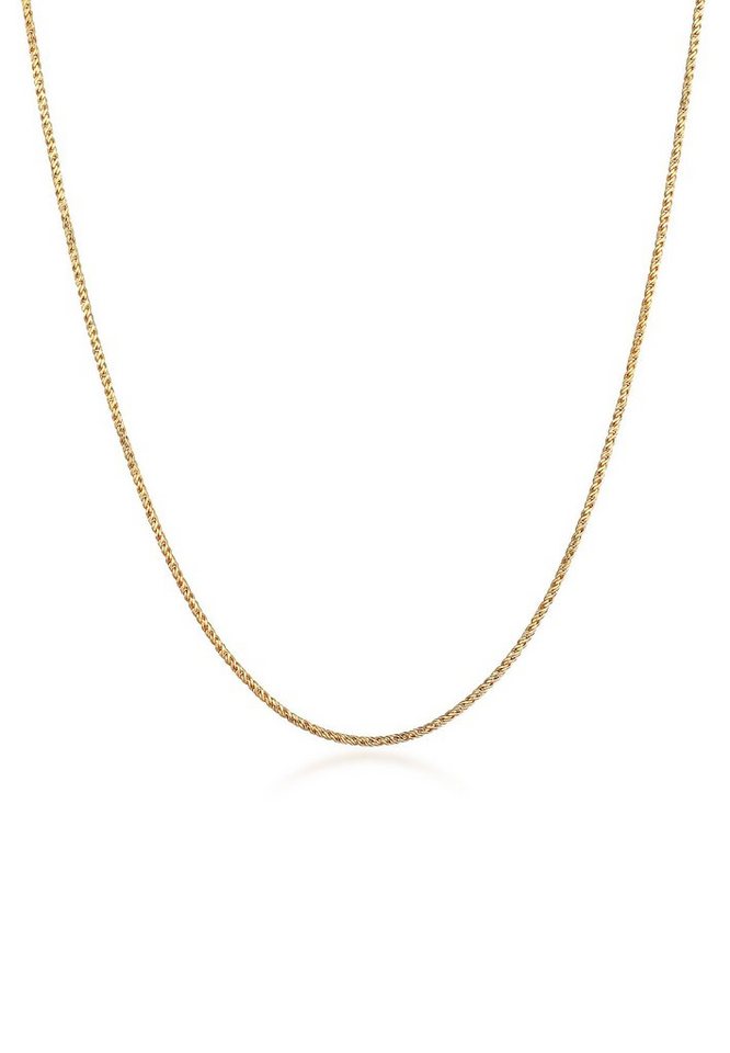 Kuzzoi Silberkette Herren Kordelkette Gedreht Fein ca.2 mm 925 Silber von Kuzzoi