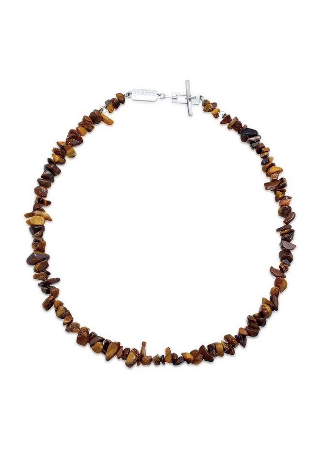 Kuzzoi Silberkette Herren Tigerauge Splitter 925 Silber Kuzzoi Silberkette Herren Tigerauge Splitter 925 Silber von Kuzzoi