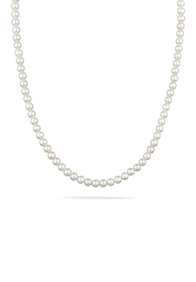 Kuzzoi Silberkette Perlenkette Muschelkernperlen Weiß 925 Sterling Silber Kuzzoi Silberkette Perlenkette Muschelkernperlen Weiß 925 Sterling Silber von Kuzzoi