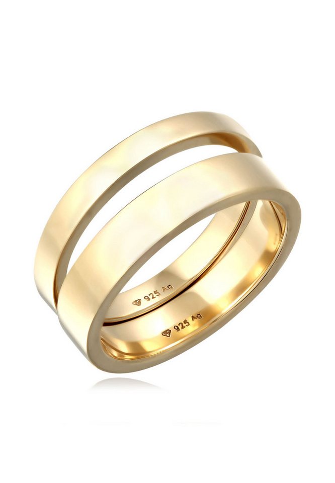 Kuzzoi Silberring Herren 925 Sterling Silber Basic 2er-Set Kuzzoi Silberring Herren 925 Sterling Silber Basic 2er-Set von Kuzzoi