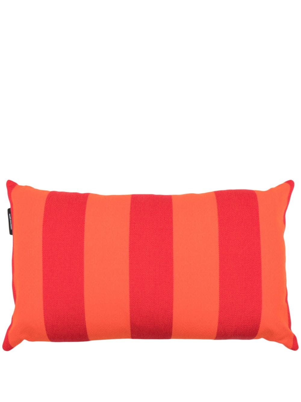 Kvadrat x Raf Simons Reflex Gestreiftes Kissen (45cm x 75cm) - Rot von Kvadrat