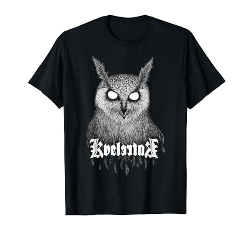 Kvelertak - Offizielles Merchandise T-Shirt - Herren - Schwarz - S - Cartoon - Crew-Neck - Halbärmel - Klassische Passform - Polyester Kvelertak - Offizielles Merchandise T-Shirt - Herren - Schwarz - S - Cartoon - Crew-Neck - Halbärmel - Klassische Passform - Polyester von Kvelertak