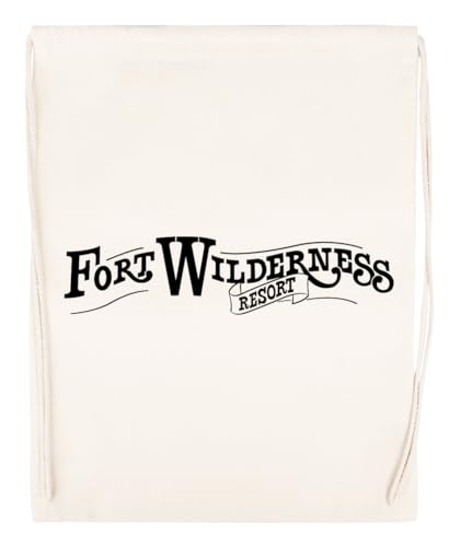 Fort Wilderness Resort Unisex Beige Sporttasche Umweltfreundlicher Sack von Kwantees