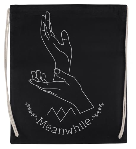 Twin Peaks Laura Palmer Meanwhile Hands Unisex-Sporttasche, Schwarz, Umweltfreundlicher Sack von Kwantees