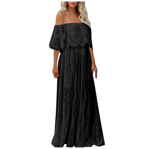 Elegant Jumpsuit Festlich Maxikleid Mit Taschen Kleid Damen Sommer GrüN Freizeitanzug Damen Elegant Festliche Kleider FüR Hochzeit Damen Boho Festliches Kleid Damen Knielang von Kwatieh