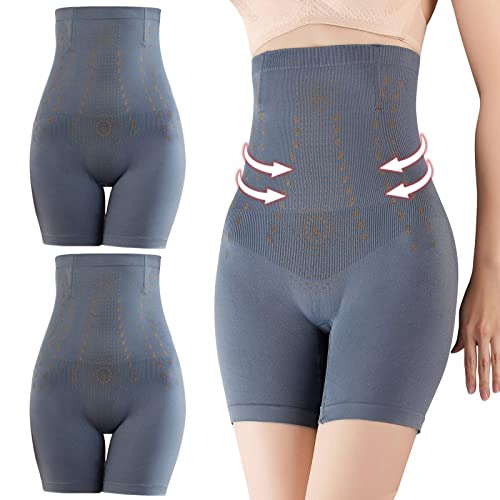 Kwatieh Bauch Weg Hose Fiber Restoration Shapewear Bauchweg Unterhose Bauchregulierende Hose Mit Hoher Taille Body Shaper UnterwäSche Shapewear Body Damen Stark Formend von Kwatieh