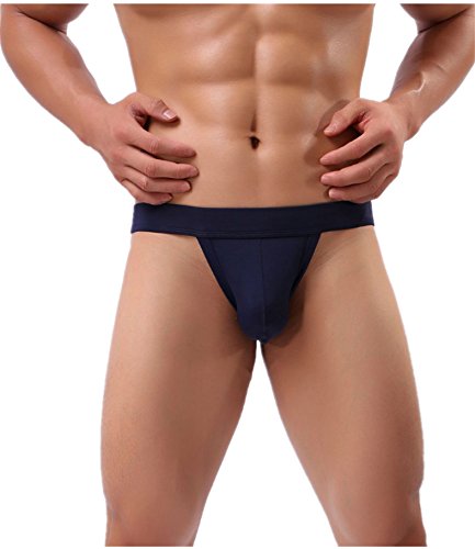 Kwelt Herren G String Unterwäsche Jockstraps Männer Slips Jock Strap String Männer Tanga Sportunterwäsche, Bequeme G-String Dessous Reizwäsche von Kwelt