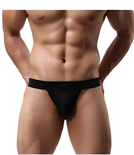 Kwelt Herren G String Unterwäsche Jockstraps Männer Slips Jock Strap String Männer Tanga Sportunterwäsche, Bequeme G-String Dessous Reizwäsche von Kwelt