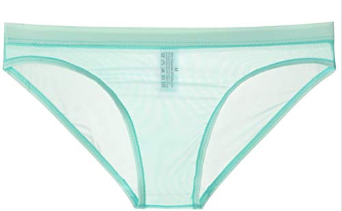 Kwelt Herren Slips Reizvoll Erotik Briefs Shorts Slips Low Rise Mesh Durchsichtig Atmungsaktive Briefs Slips Unterhose Underpants von Kwelt