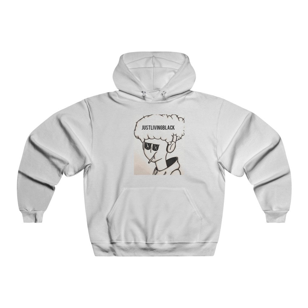 Just Living Schwarz - Leichter Pullover Mit Kapuze Für Männer von KwikShop411