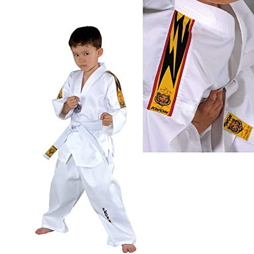 KWON® Taekwondo Anzug mit Gürtel 551005 Tiger TKD Kinder Kids Junior von Kwon