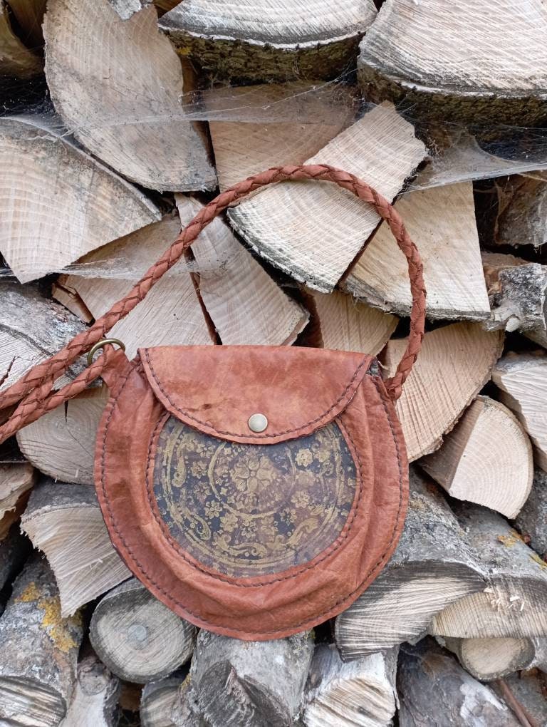 Runde Mandala Handtasche Fuchs Höhle von KxKCraft