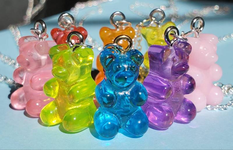 Gummibärchen Charm Halskette von KylasaCreations