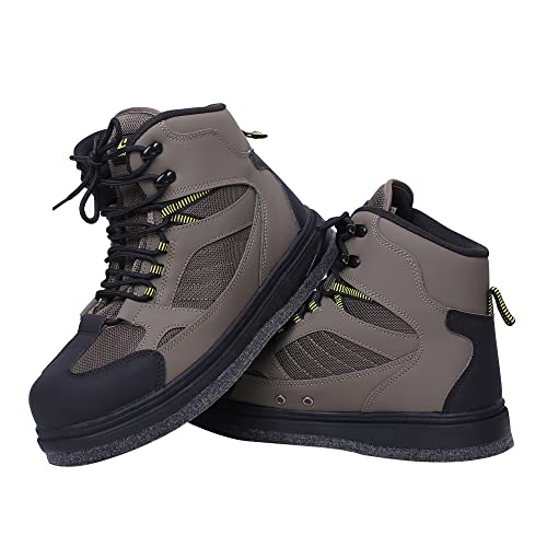 Kylebooker Men's Fishing Hunting Wading Boots Lightweight Anti-Slip Waders Shoes Green Kylebooker Men's Fishing Hunting Wading Boots Lightweight Anti-Slip Waders Shoes Green von Kylebooker