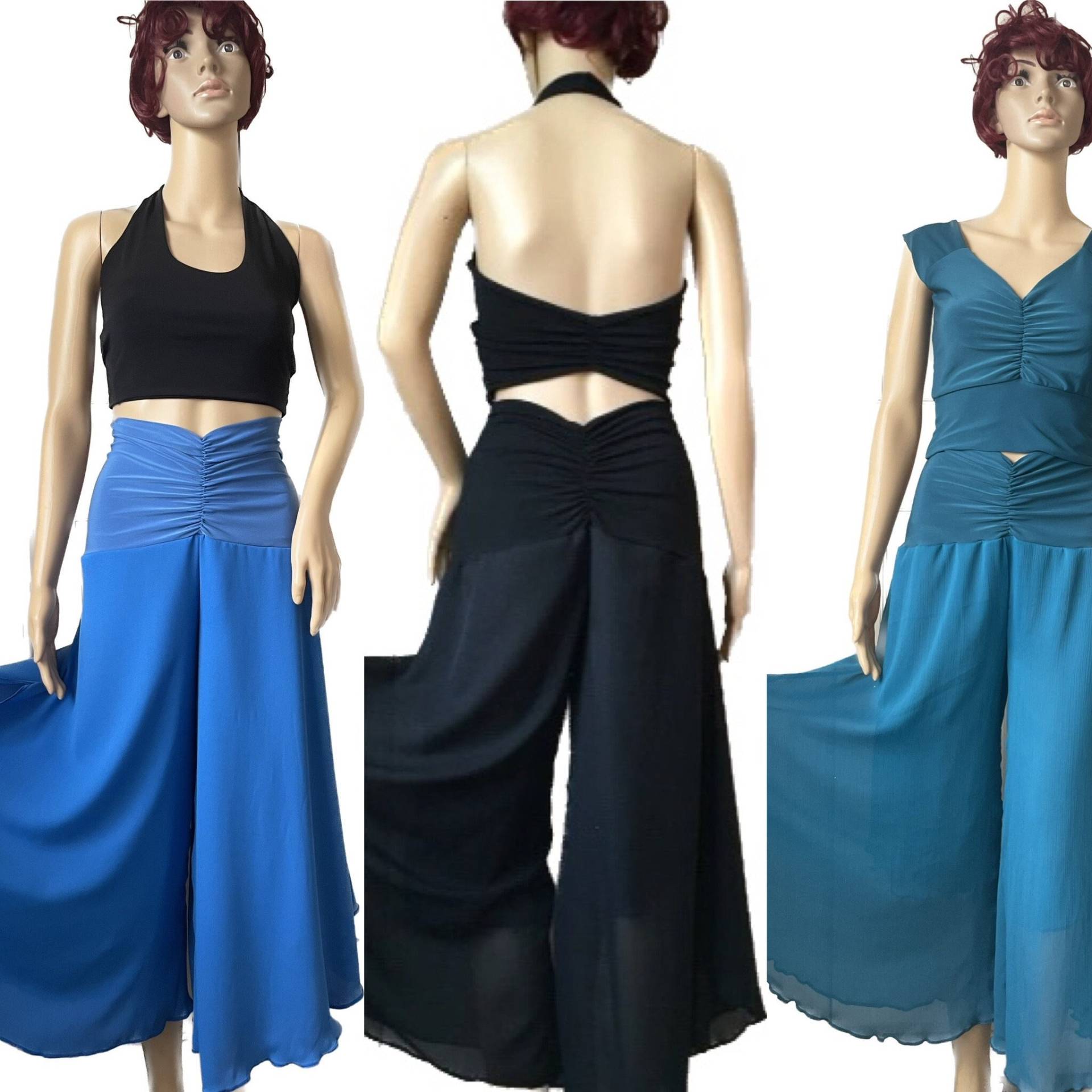 Chiffon Culottes in Drei Farben Und Mehreren Größen Chiffon Culottes in Drei Farben Und Mehreren Größen von KymmeKreations