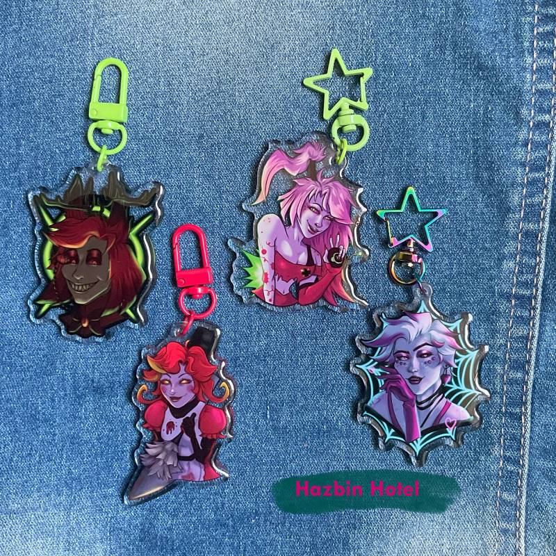 Hazbin Hotel - Keychains von Kynocy