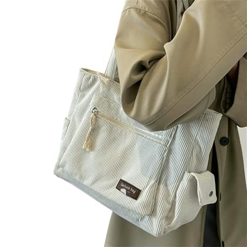 Kyntex Umhängetasche damen Cord -multi -taschen -handtasche Mit Fester Farbstasche Farbe-beige von Kyntex
