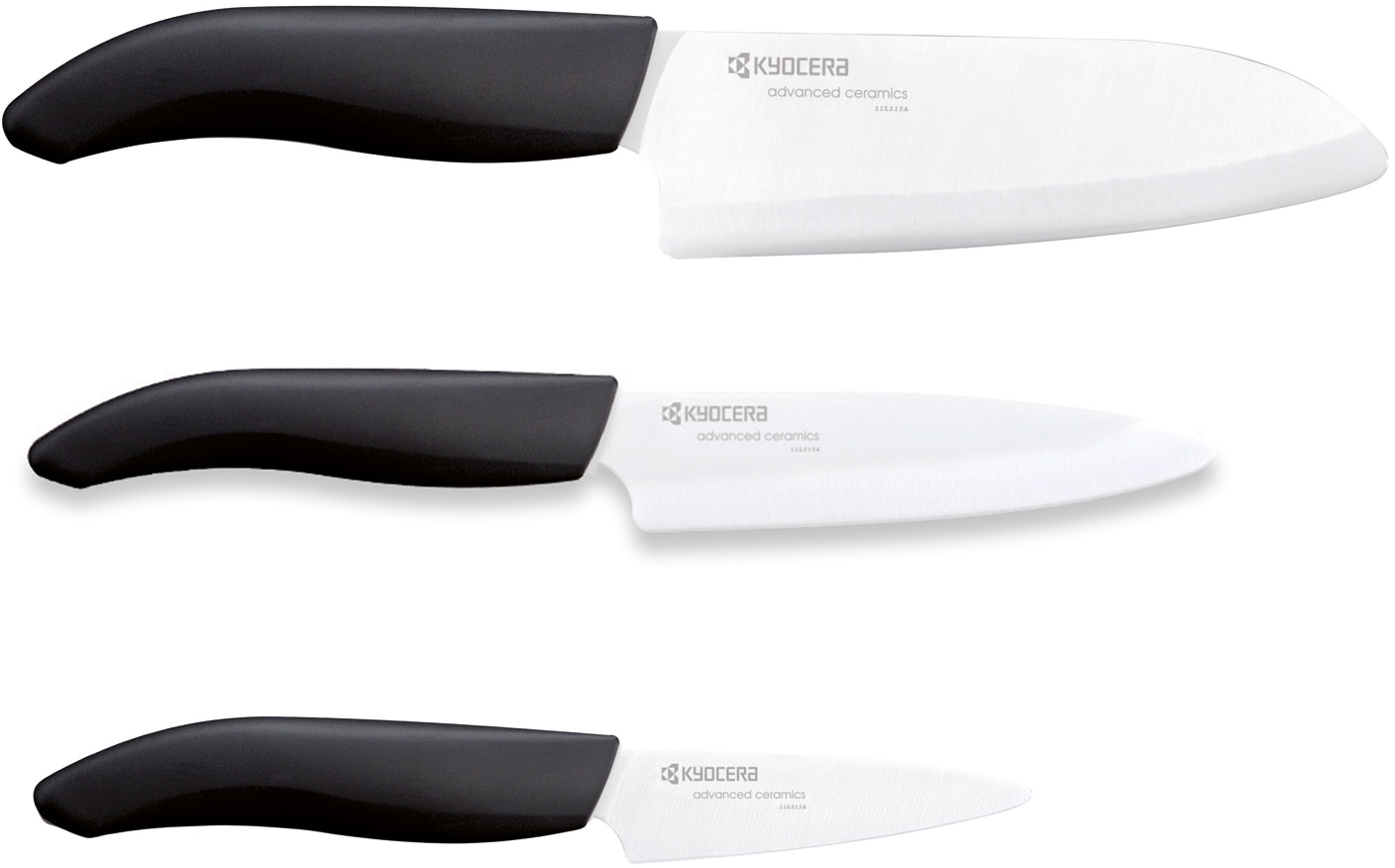 KYOCERA Messer-Set "GEN", (Set, 3 tlg.) von Kyocera