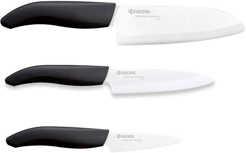 KYOCERA Messer-Set "GEN" extrem scharfe Hochleistungskeramik-Klinge von Kyocera