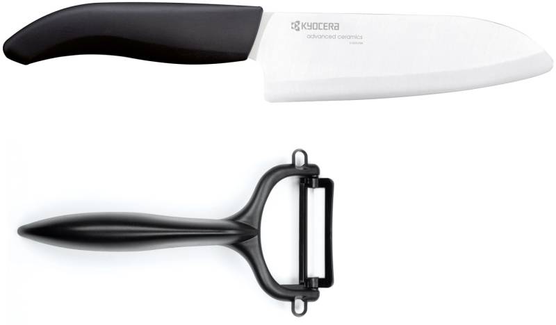 KYOCERA Messer-Set extrem scharfe Hochleistungskeramik-Klinge KYOCERA Messer-Set extrem scharfe Hochleistungskeramik-Klinge von Kyocera