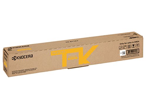 Kyocera TK-8115Y Gelb. Original Toner-Kartusche 1T02P3ANL0. Kompatibel für ECOSYS M8124cidn, ECOSYS M8130cidn, groß von Kyocera