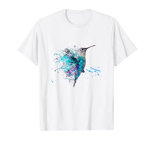 Kolibri Vogel farbiger Aufdruck | Herren, Damen, Kinder T-Shirt von Kyomi Kei