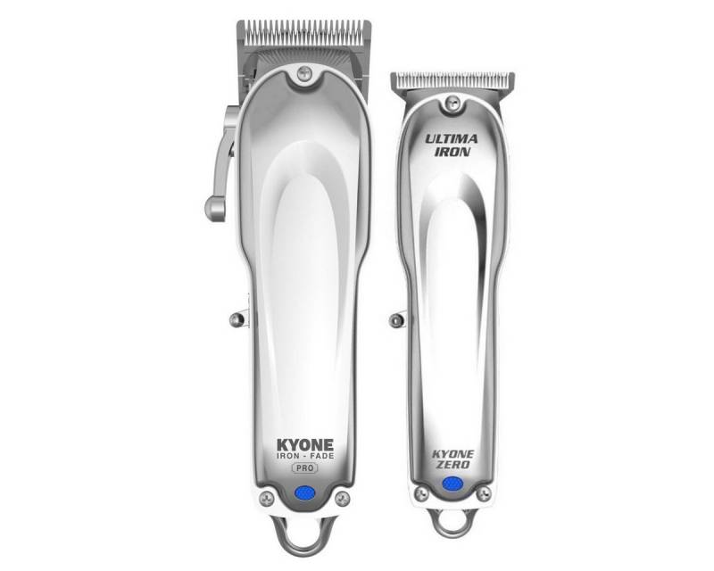 Kyone Haar- und Bartschneider Kyone Ultima Iron Fade Pro Haarschneider + UZ-Iron Trimmer von Kyone