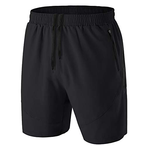 Kyopp Kurze Hosen Herren mit Reißverschlusstasche Schnell Trocknend Sporthose Leicht Atmungsaktiv Sport Shorts Kyopp Kurze Hosen Herren mit Reißverschlusstasche Schnell Trocknend Sporthose Leicht Atmungsaktiv Sport Shorts von Kyopp
