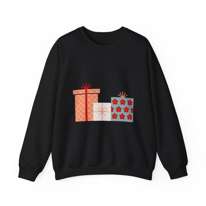 Nordpol Bestickte Sweatshirt-Navy Gemütliches Weihnachten Rundhals-Weihnachtsfeiertags-Weihnachten Besticktes Hemd von KzaraVisualHome
