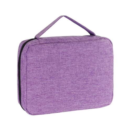Kznifmk 20 Uhrenarmbänder-Organizer, Langlebiger Uhrenarmbänder-Halter, Aufbewahrungs- und Tragetasche für die Meisten Uhrenarmbänder-Größen, Lila Kznifmk 20 Uhrenarmbänder-Organizer, Langlebiger Uhrenarmbänder-Halter, Aufbewahrungs- und Tragetasche für die Meisten Uhrenarmbänder-Größen, Lila von Kznifmk