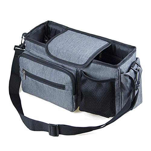 Kznifmk Kinderwagen Organizer Flasche Flaschenhalter Windeln Mutterschaft Nappy Tasche Zubehör für Handy Transport von Kznifmk