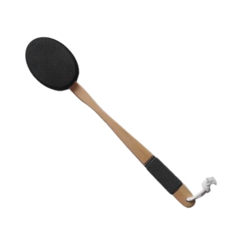 Kznifmk Rückenlotion-Applikator mit langem und 1 austauschbarem Kissen, ideal für und Alt, Schwarz von Kznifmk