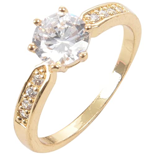 Kznifmk Vergoldet oder Ringe Geschenk für Frauen Ring 8 von Kznifmk