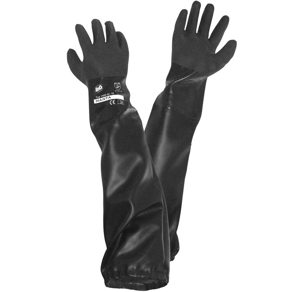 L+D Upixx Arbeitshandschuhe L+D Griffy 1485-D PVC Sandstrahlerhandschuh Größe (Handschuhe): Damen von L+D Upixx