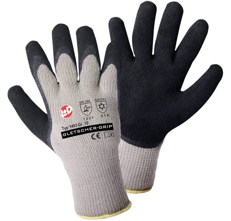 Leipold + Döhle Arbeitshandschuhe Leipold Doehle 1493-10 GLETSCHER-GRIP Polyacryl Arbeitshandschuh Größe von Leipold + Döhle