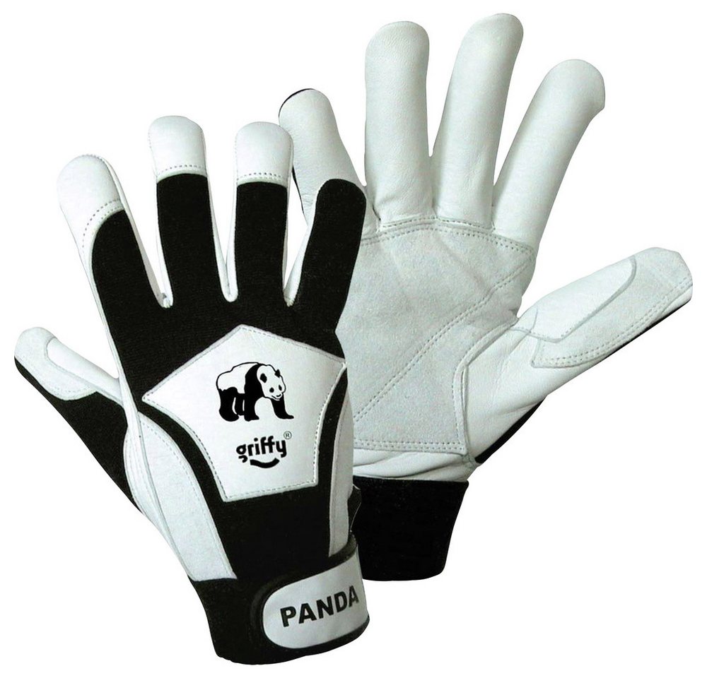 L+D Upixx Arbeitshandschuhe L+D Griffy Panda 1730-10 Nappaleder Montagehandschuh Größe (Handschuhe von L+D Upixx