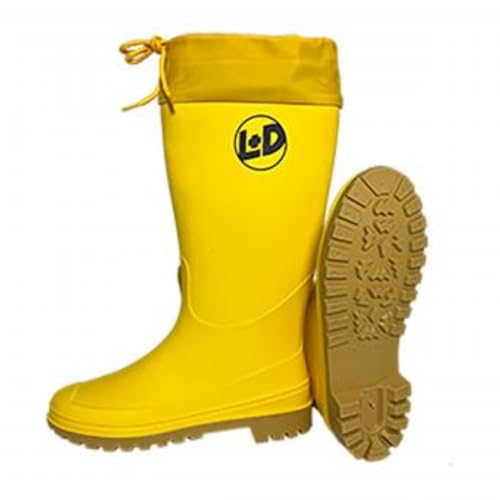 Giallo PVC-Damen-Stiefel Gr.38, Gummistiefel, gelb Giallo PVC-Damen-Stiefel Gr.38, Gummistiefel, gelb von L+D