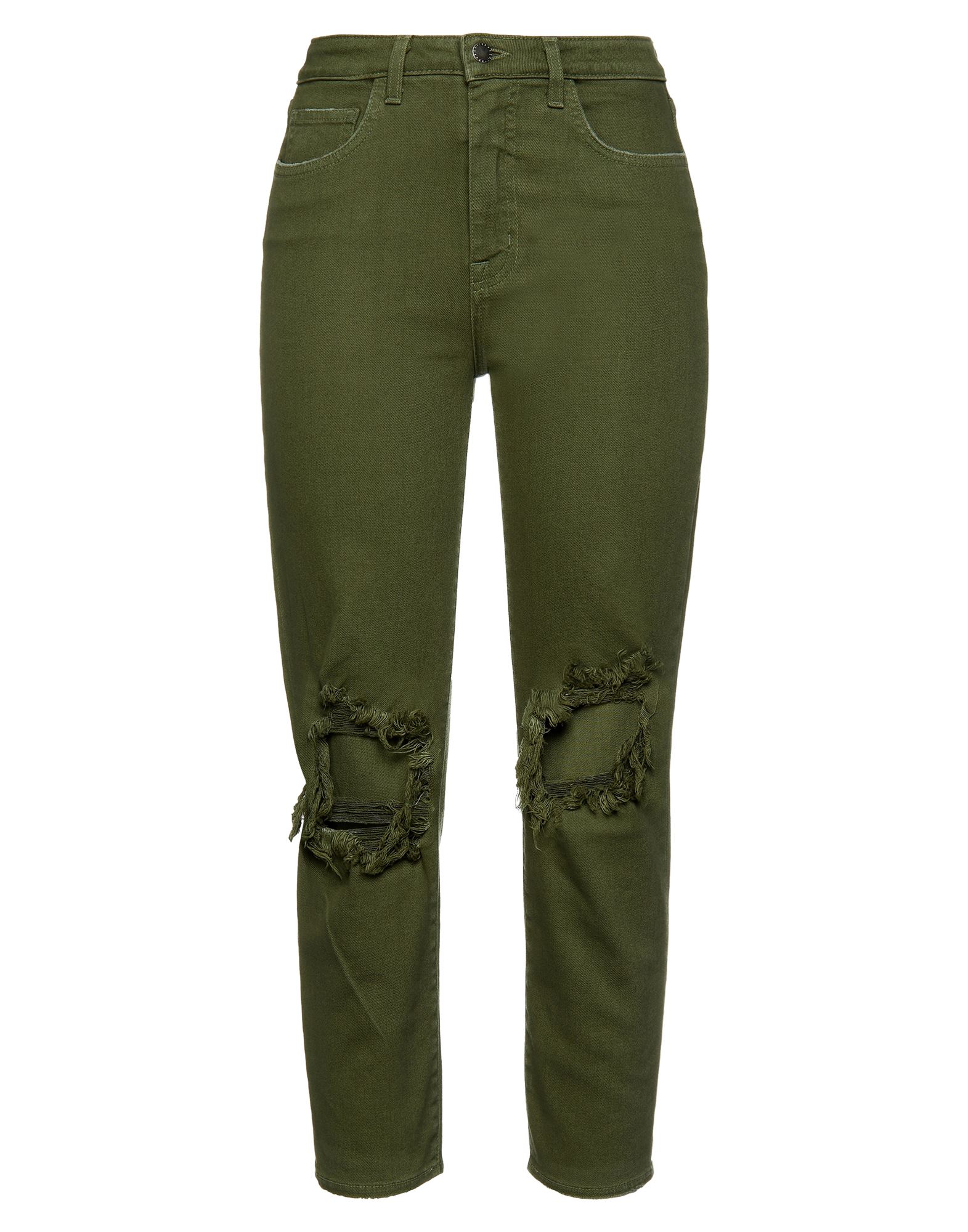 L'AGENCE Cropped Jeans Damen Militärgrün von L'AGENCE