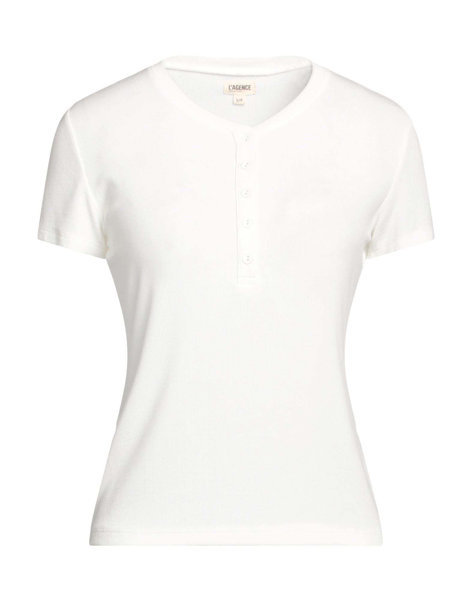 L'AGENCE T-shirts Damen Off white von L'AGENCE