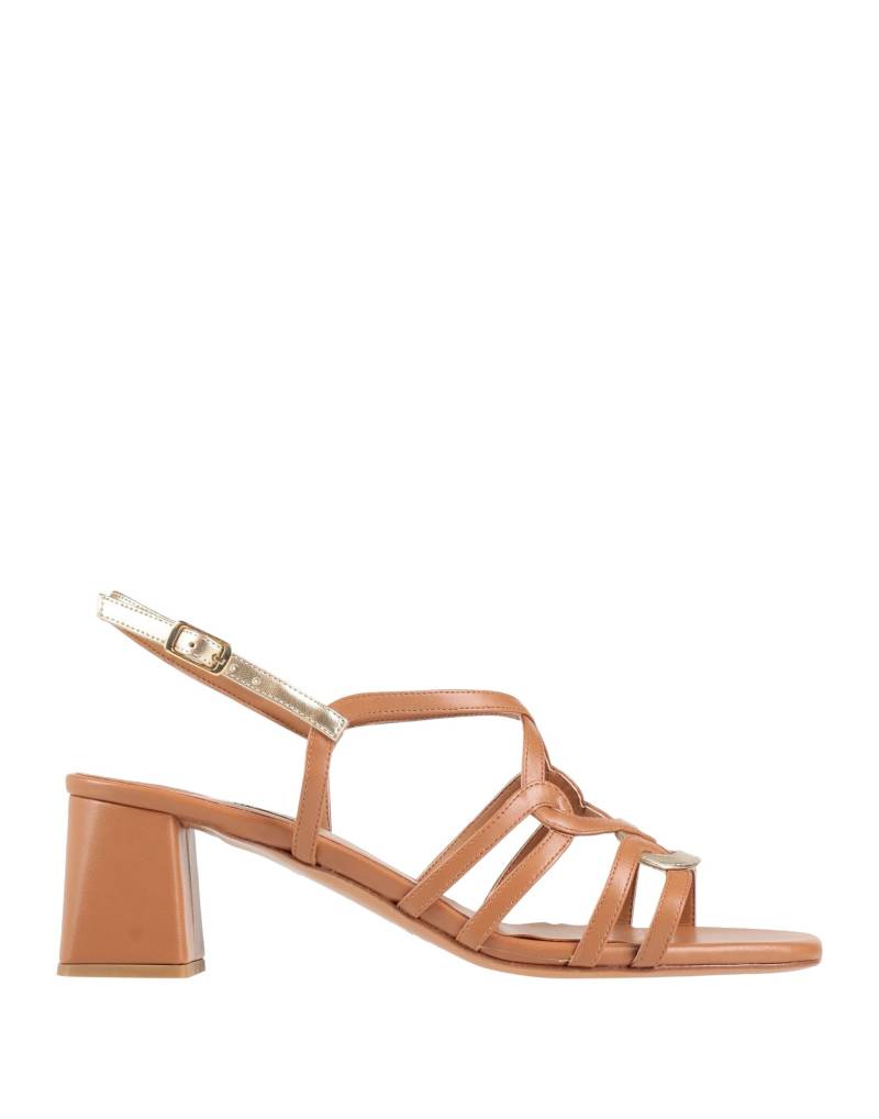 L'AMOUR by ALBANO Sandale Damen Kamel von L'AMOUR by ALBANO