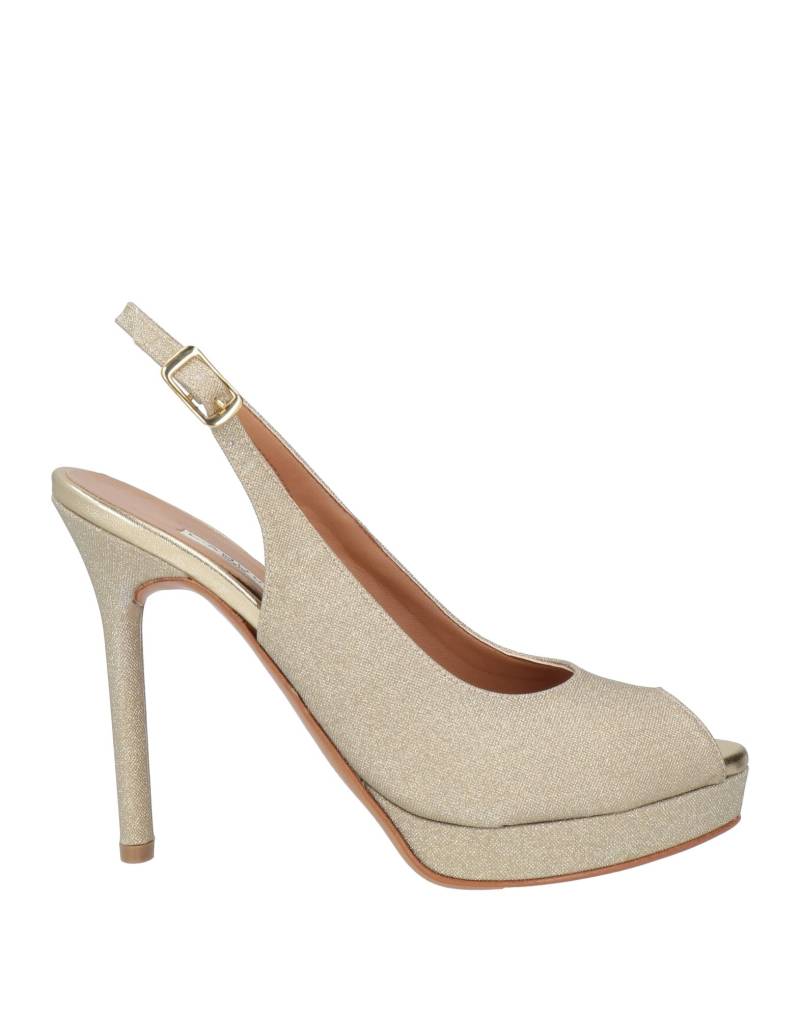 L'AMOUR by ALBANO Sandale Damen Platin von L'AMOUR by ALBANO