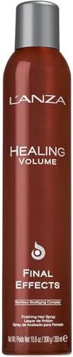 L'ANZA Heilungsvolumen Endeffekte Haarspray mit Starkem Halt (350 ml), Verleiht Feinem und Glattem Haar Glanz, Volumen und Dichte, Reich an Bambus-Bodifying-Komplex und Keratin, Volumen Spray von L’ANZA
