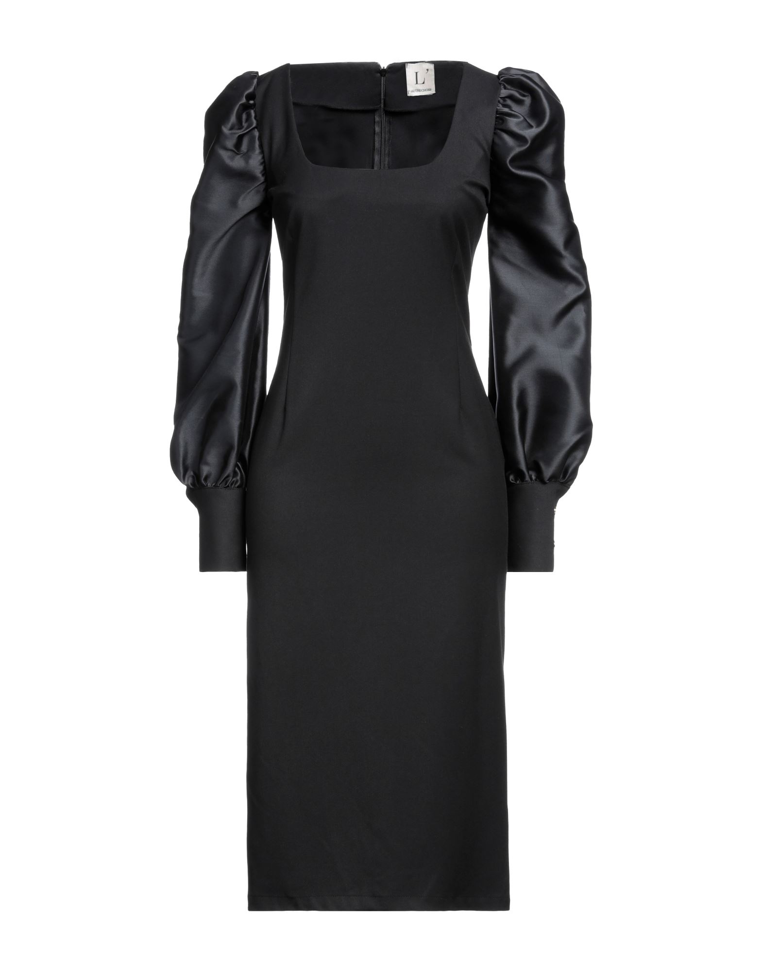 L' AUTRE CHOSE Midi-kleid Damen Schwarz von L' AUTRE CHOSE