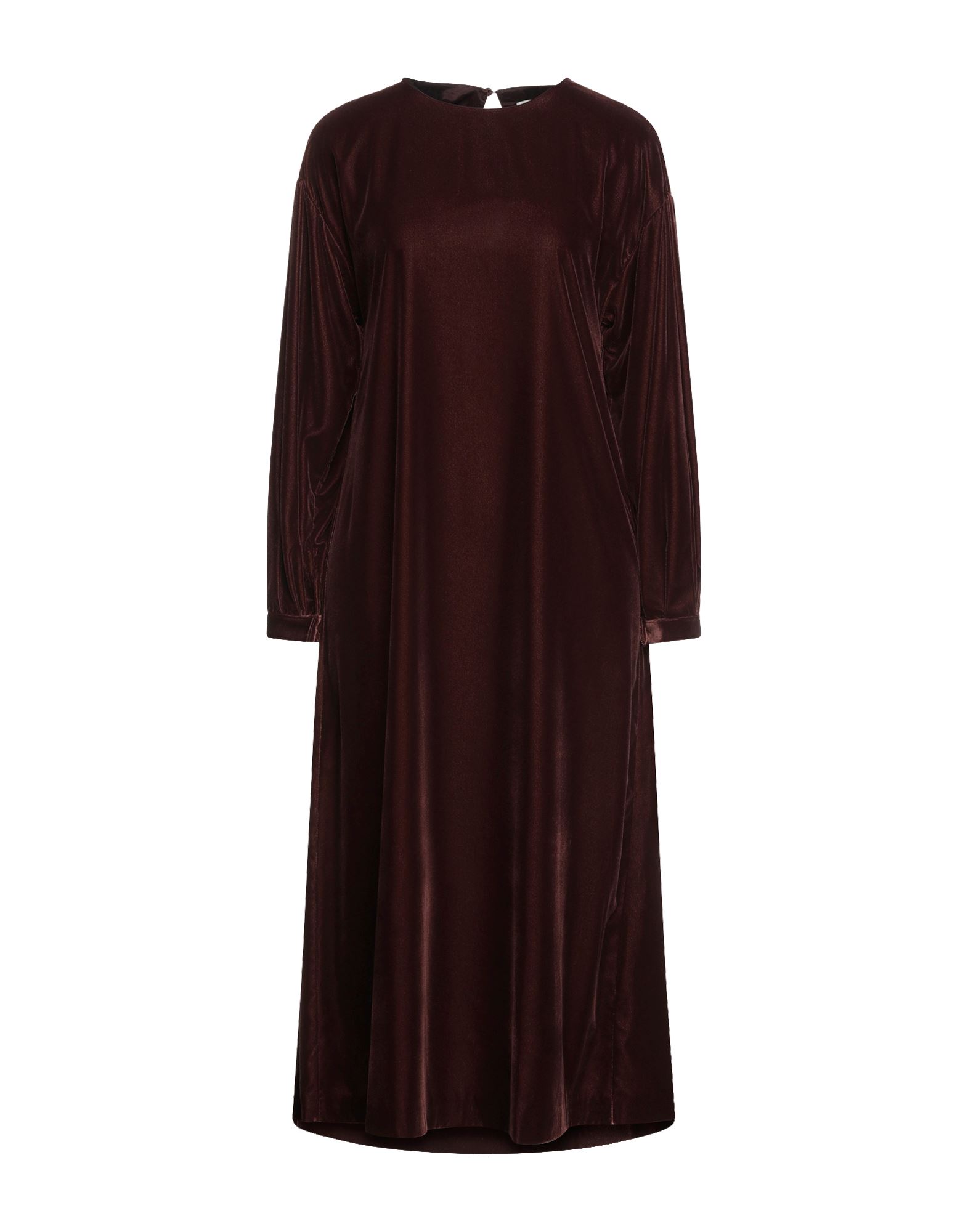 L' AUTRE CHOSE Midi-kleid Damen Dunkelbraun von L' AUTRE CHOSE