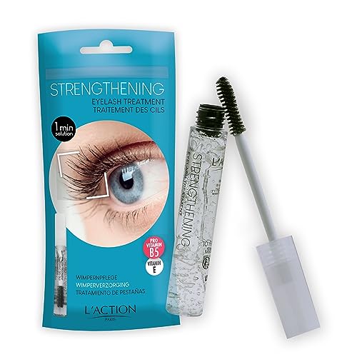 L'Action Paris Wimpern stärkende Behandlung, transparente Mascara verlängert und verdickt die Wimpern, stärkendes Provitamin B5 und feuchtigkeitsspendendes Vitamin E 10ml L'Action Paris Wimpern stärkende Behandlung, transparente Mascara verlängert und verdickt die Wimpern, stärkendes Provitamin B5 und feuchtigkeitsspendendes Vitamin E 10ml von L'Action Paris