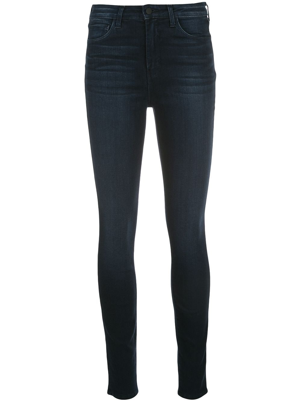 L'Agence Skinny-Jeans mit hohem Bund - Blau von L'Agence