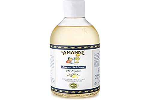 L'AMANDE - Duschgel für Damen und Herren mit ätherischem Öl Rosmarin und Zitrone, Duschgel Reinigungs- und Feuchtigkeitsspender für Körper - Sanftes und natürliches ph-neutrales Schaumbad für von L'Amande